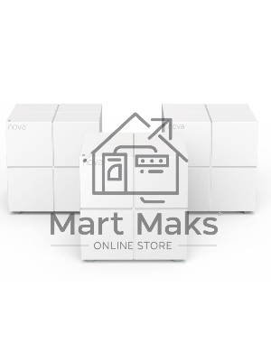 Tenda nova MW6 (3 роутера) АС1200 Двухдиапазонная Wi-Fi Mesh система, 2 порта gigabit ethernet RJ45