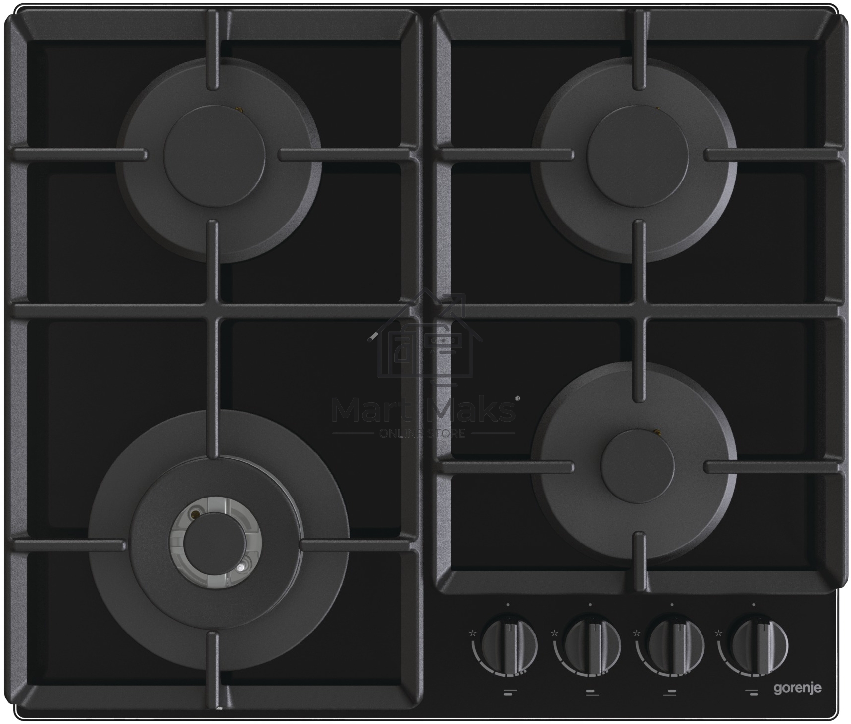 Газовая варочная поверхность Gorenje GTW641EB черный