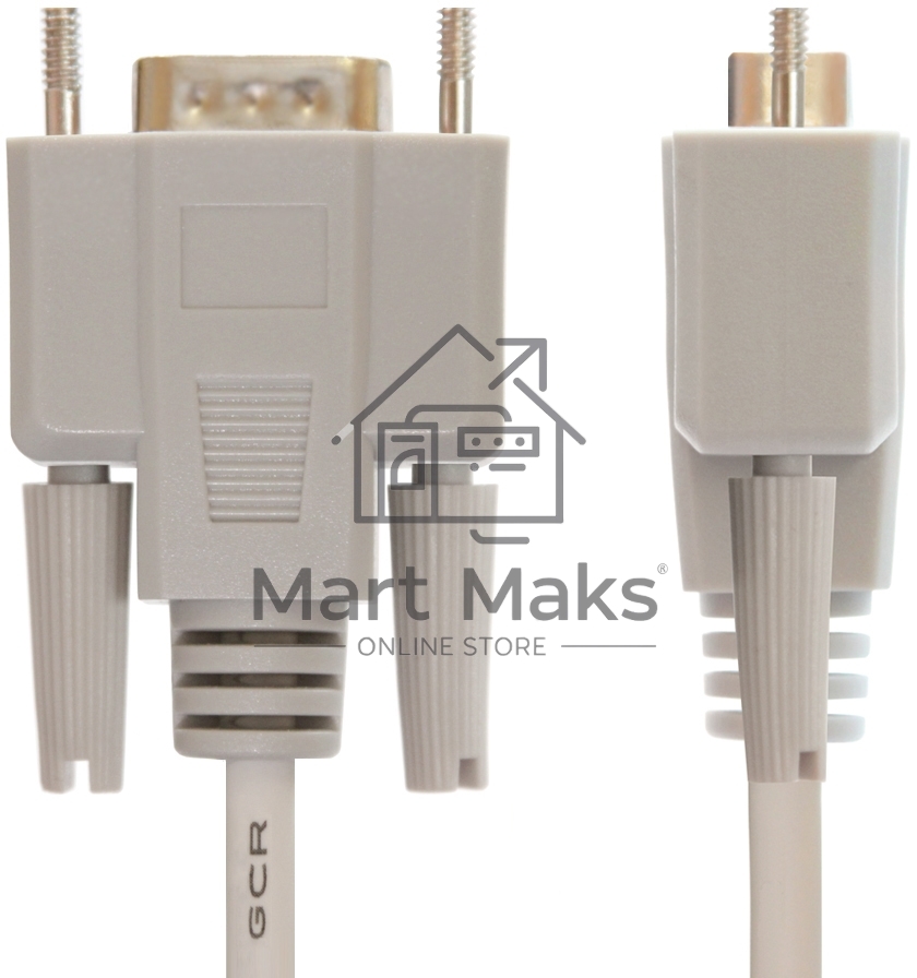 Удлинитель Greenconnect 0-модемный COM RS-232 1.8м GCR-DB903-1.8m 9M AM / 9F AF, пакет
