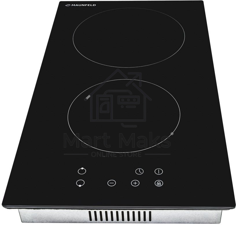 Панель варочная Maunfeld EVCE.292-BK ДОМИНО, ЧЕРНОЕ стекло