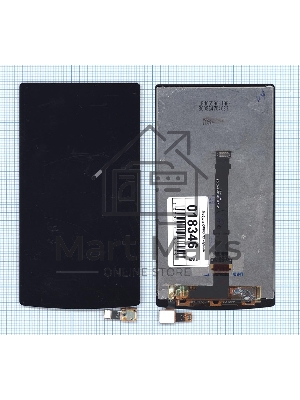 Дисплей для OPPO N3 черный