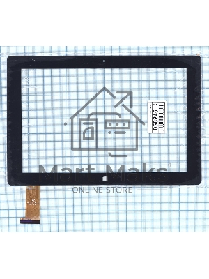 Сенсорное стекло (тачскрин) FPC-FC101J185-01, черное