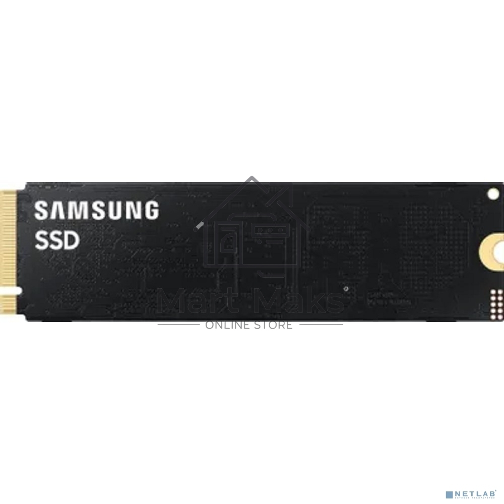Твердотельный диск 2TB Samsung 9100 PRO, M.2, PCI-E 5.0 x4, TLC 3D NAND R/W - 14800/13400 MB/s