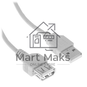 Кабель удлинит. USB2.0 Cablexpert CC-USB2-AMAF-15-N, AM/AF, медь, 4.5м, пакет