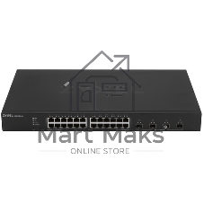 Коммутатор Smart L3 Lite Zyxel NebulaFlex XGS1935-28, rack 19