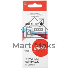 Картридж струйный Sakura 2047C001 (481XL Black) для Canon, черный, 12 мл., 2280 к.