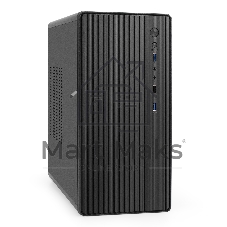 Корпус ExeGate BAA-503U2-UNS500, Mini-Tower, чёрный, 1 x 80/90 мм, БП 500 Вт