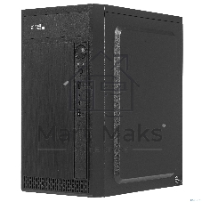 Компьютерный корпус KingPrice KPCC-MN211 черный без БП mATX 1x80мм 2x120мм 2xUSB 2.0 audio