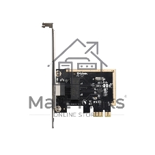 Сетевой адаптер Gigabit Ethernet D-Link DGE-560T/20/D1A PCI Express (упак.:20шт)