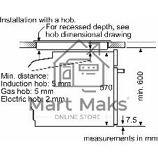 Духовой шкаф электрический Bosch HJA737BA0 Serie 4, 60 см, 76 л, черный, Auto Pilot 10, 3D Hotair,класс энергоэффективности А, 7 режимов, LCD-дисплей, галогенное освещение, самоочистка EcoClean,проволочные направляющие