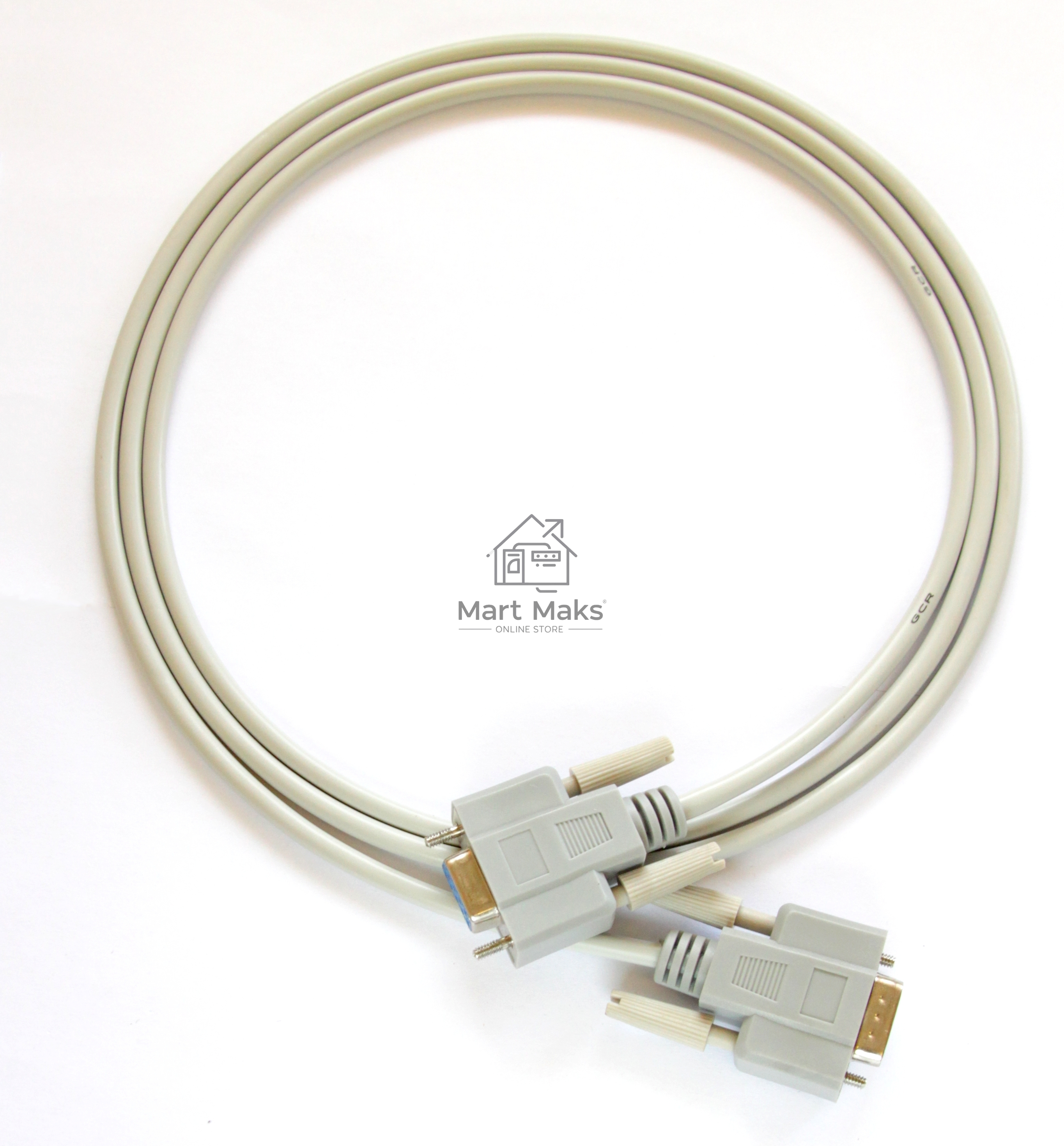 Удлинитель Greenconnect 0-модемный COM RS-232 1.8м GCR-DB903-1.8m 9M AM / 9F AF, пакет