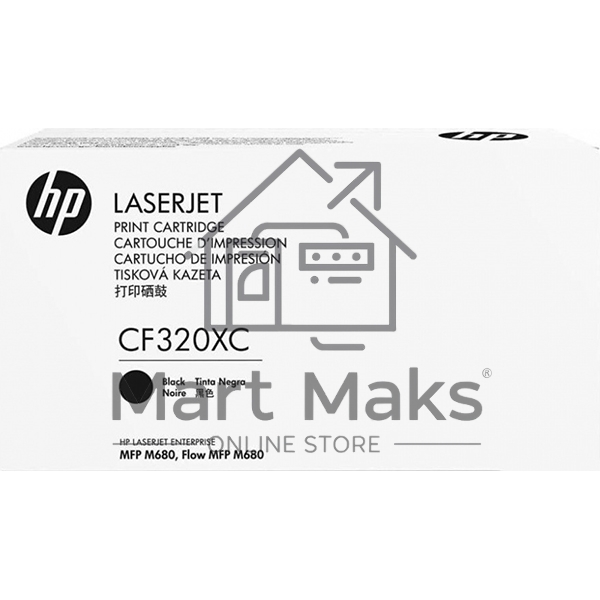 Контрактный Картридж лазерный HP 653X черный Contract LJ Toner Cartridge
