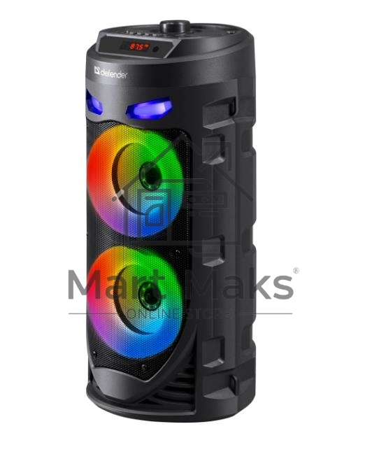 Портативная колонка Defender 16W черный  CRASHBOOM