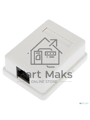 Розетка компьютерная внешняя, 1-порт RJ-45 (8P8C), UTP неэкранированная, категория 6, Rexant