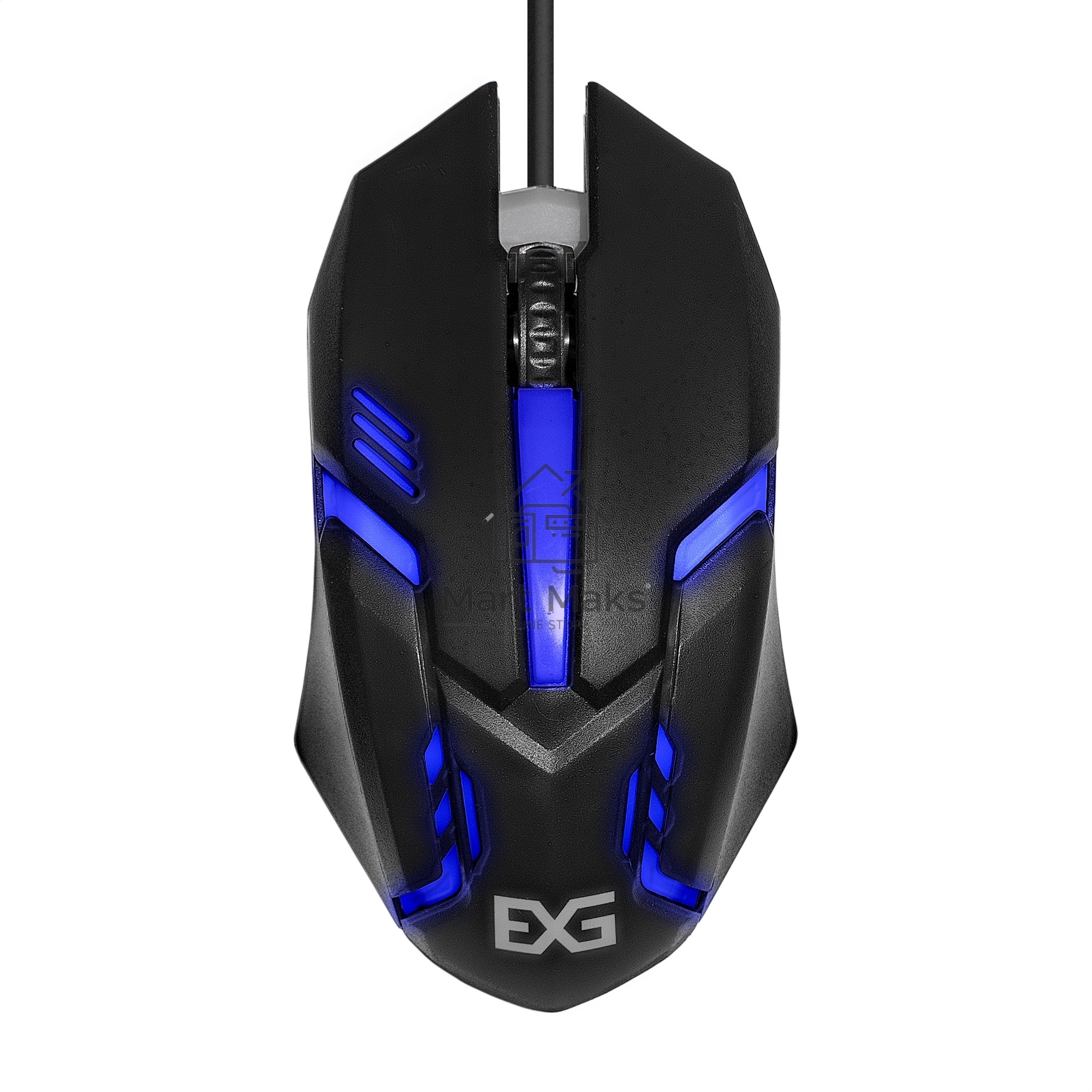 Мышь проводная ExeGate Gaming Standard Laser GML-17 черный, 1200 dpi, USB, кнопки - 3