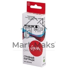 Картридж струйный Sakura 2047C001 (481XL Black) для Canon, черный, 12 мл., 2280 к.