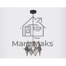 Светильник Ambrella light TR8421 BK/GD черный/золото E14 max 40W D285*1000