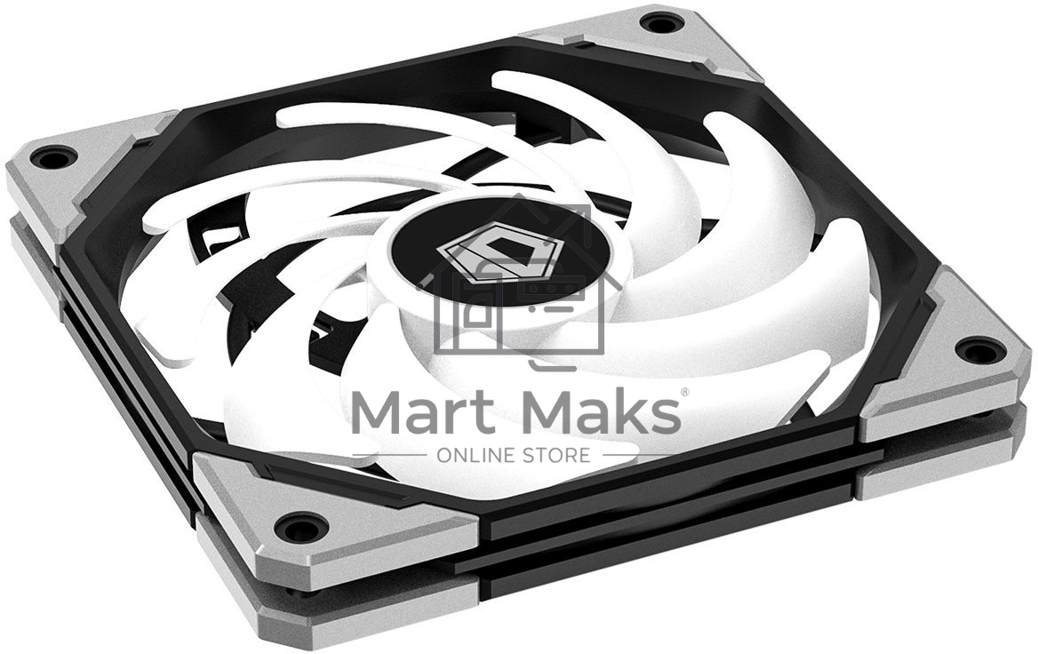 Вентилятор для корпуса ID-Cooling NO-12015-XT-ARGB черный, 120 мм, 2000 об/мин, 31.2 дБ, 4 pin