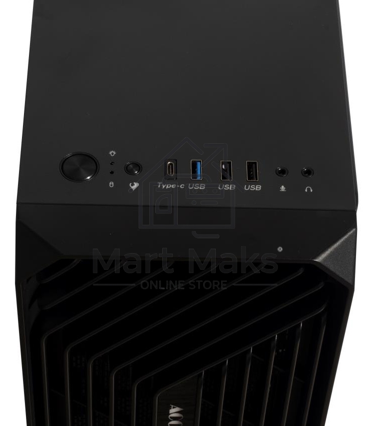 Компьютерный корпус Accord ACC-265B черный без БП mATX 1x80mm 1x92mm 2x120mm 2xUSB2.0 1xUSB3.0 audio