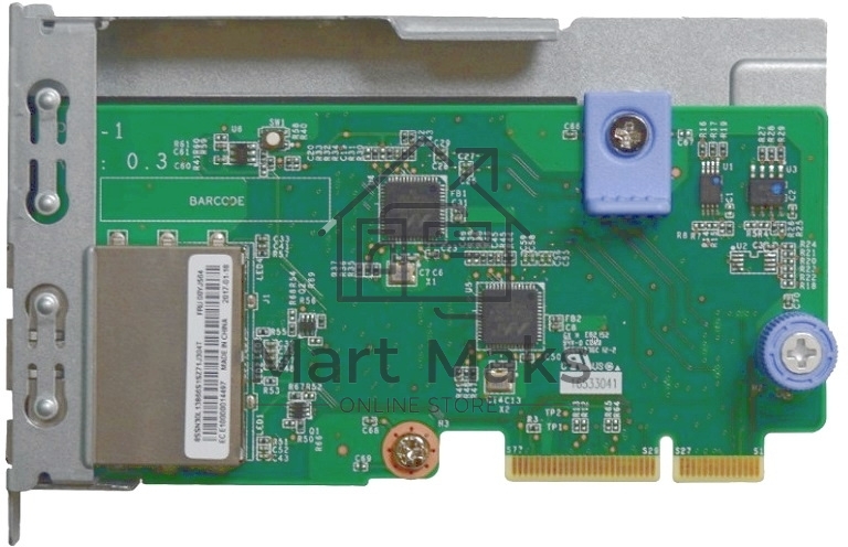 Сетевая карта Lenovo TS TCh ThinkSystem 1Gb 2-port RJ45 LOM (SR860/SR850/SR590/SR570/SR550/SR530/SR950/SR650/SR630)
