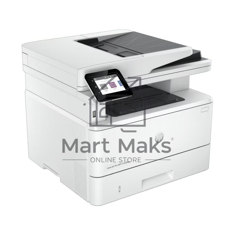 МФУ лазерный HP LaserJet Pro 4103fdw (2Z629A), A4, ч/б, печ. до 40 стр/мин., скан. до 29 стр/мин., 1200 x 1200 dpi (печать) 600x600dpi (скан.), USB, RJ-45, Wi-Fi, BlueTooth, Air Print, Mopria