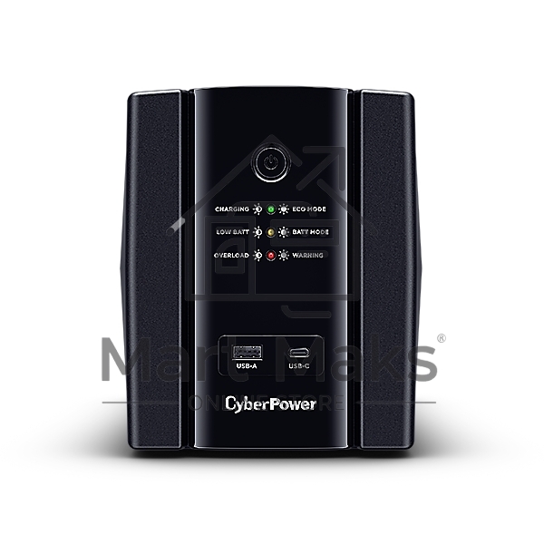 Источник бесперебойного питания CyberPower UT1500EG Line-Interactive 1500VA/900W USB/RJ11/45/USB charger A/C