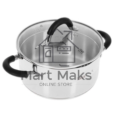 Кастрюля TalleR с крышкой TR-17193, 20х10 см (3,1 л)