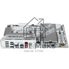 Материнская плата Gigabyte X870E A ELITE WF7 ICE, AM5, AMD X870, 4xDDR5, 4xSATA, 4xM.2, 1xPCIe 5.0 x16, 1xPCIe 4.0 x4, 1xPCIe 3.0 x2, 1xHDMI (v2.1), 2xUSB Type-C, 2xUSB-A 10Gbps, 4xUSB-A 5Gbps, 4xUSB-A 2.0, S/PDIF, 1x2.5Gb LAN, Wi-Fi 7, Bluetooth 5.4, 2x3.5 мм, 7.1, ATX