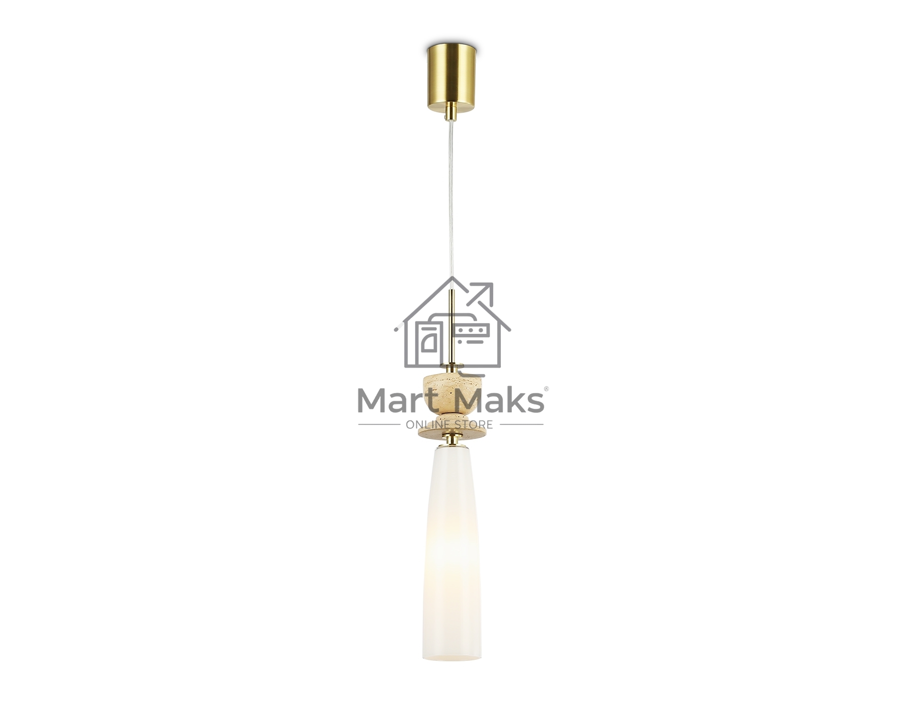 Светильник Ambrella light LH75365 GD/WH золото/белый G9 max 28W D70*1490