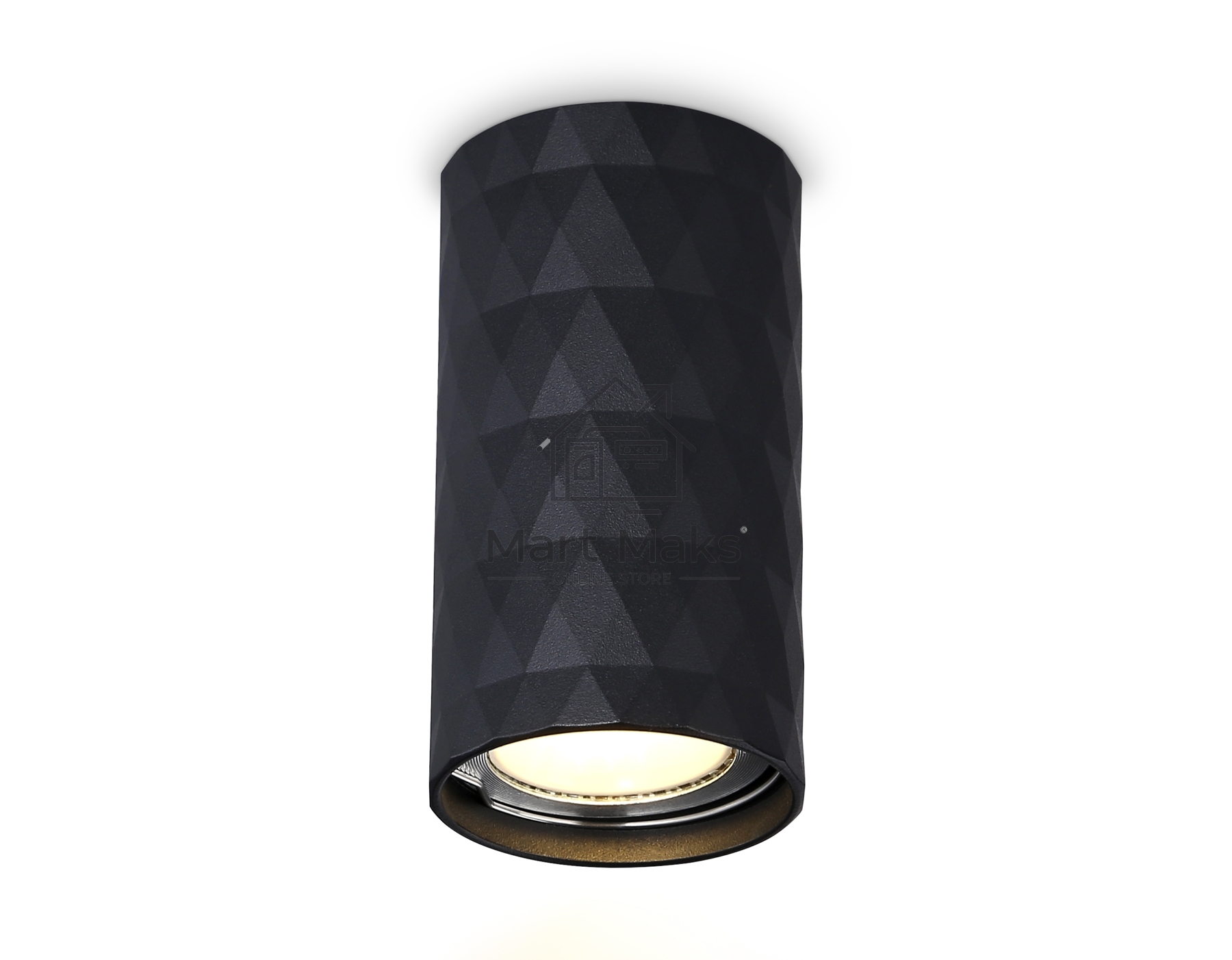 Светильник Ambrella light TN213183 BK черный GU10 max 12W D55*100