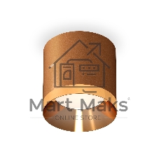 Светильник Ambrella Light XS7404010 SCF/PYG кофе песок/золото желтое полированное MR16 GU5.3 (C7404, N7034)