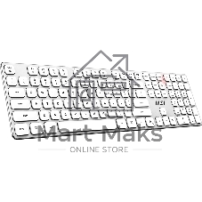Комплект клавиатура и мышь MSI FORGE K210 W COMBO WHITE RU