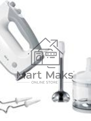 Миксер ручной Bosch MFQ36480 450Вт белый/серый