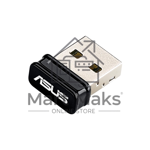 Сетевой адаптер ASUS USB-N10 Nano WI-FI 802.11n, 150 Mbps USB Adapter ; 90IG05E0-MO0R00