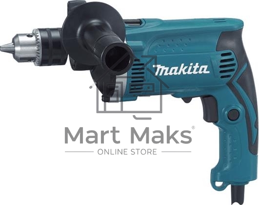Дрель Makita HP1630, 750 Вт, сетевая, ударная