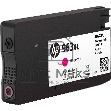 Картридж струйный HP 963XL 3JA28AE пурпурный увеличенной емкости (1600 стр) для HP OfficeJet Pro 901x/902x
