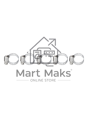 Хомуты металлические Sparta 8-18 мм, 5 шт.