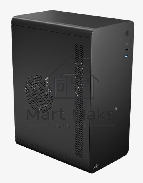 Компьютерный корпус Aerocool / Formula CS-110-S-BK-v1 (mATX, 0.7mm, USB3.0 x1, USB2.0 x2, 1x 8cm Black Fan)