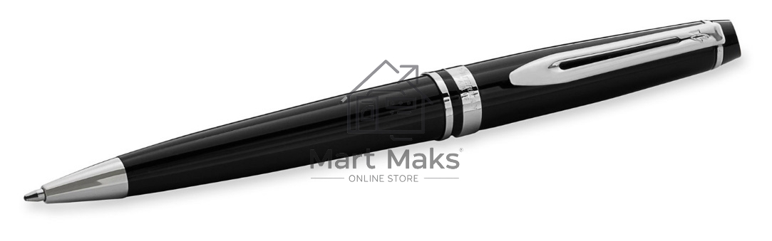 Ручка шариковая Waterman Expert 3 (CWS0951800) Black CT M, синие чернила, подарочная коробка
