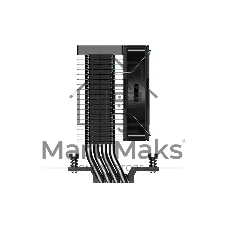 Кулер PCCooler R400 ARGb черный 92мм алюминий+медь 2200r m 30db 4-pin 180W 133мм