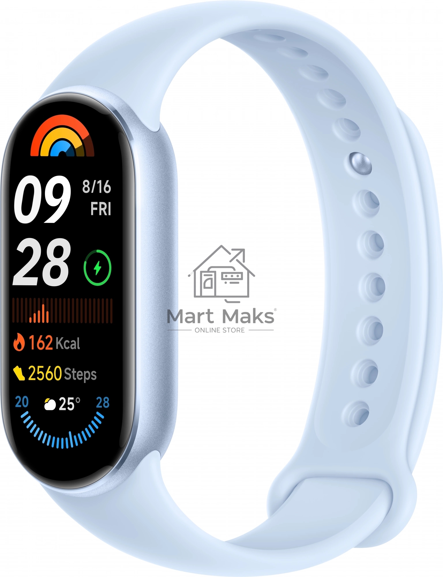 Фитнес-браслет Xiaomi Smart Band 9 Arctic Blue