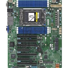 Материнская плата серверная Supermicro MBD-H12SSL-I-B, SP3, AMD EPYC 7002/7003, 8xDDR4, 8xSATA, 2xM.2, 5xPCIe x16, 2xPCIe x8, 2x1Gb LAN, 4xUSB 3.2 Gen 1, 1xVGA, ATX