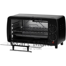 Мини-печь Galaxy Line GL 2625, черный, 8 л, 1000 Вт, таймер на 60 минут, индикатор работы, автоотключение