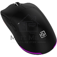 Мышь беспроводная Oklick 900GMW черный, 26000 dpi, радиоканал, Bluetooth, USB, кнопки - 6