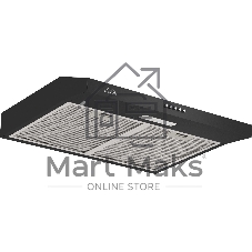 Вытяжка подвесная Elikor Eco ONE 60 BK чёрный, 60 см, 400 м³/ч, 51 дБ