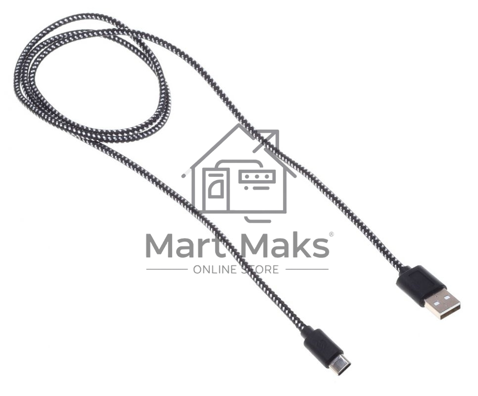 Кабель Buro Braided USB A(m)-USB Type-C (m) 1м (BHP RET TYPEC1)