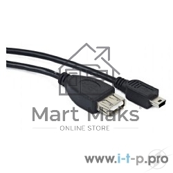 Кабель Gembird/Cablexpert A-OTG-AFBM-002 AF/Mini-BM, 0.15м, пакет