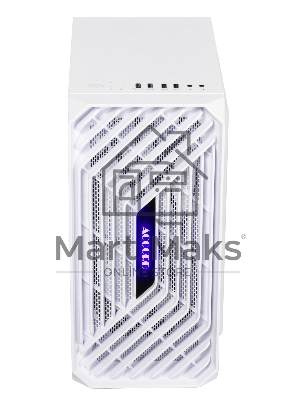 Компьютерный корпус Accord ACC-265W белый без БП mATX 1x80мм 1x92мм 2x120мм 2xUSB 2.0 1xUSB 3.0 audio