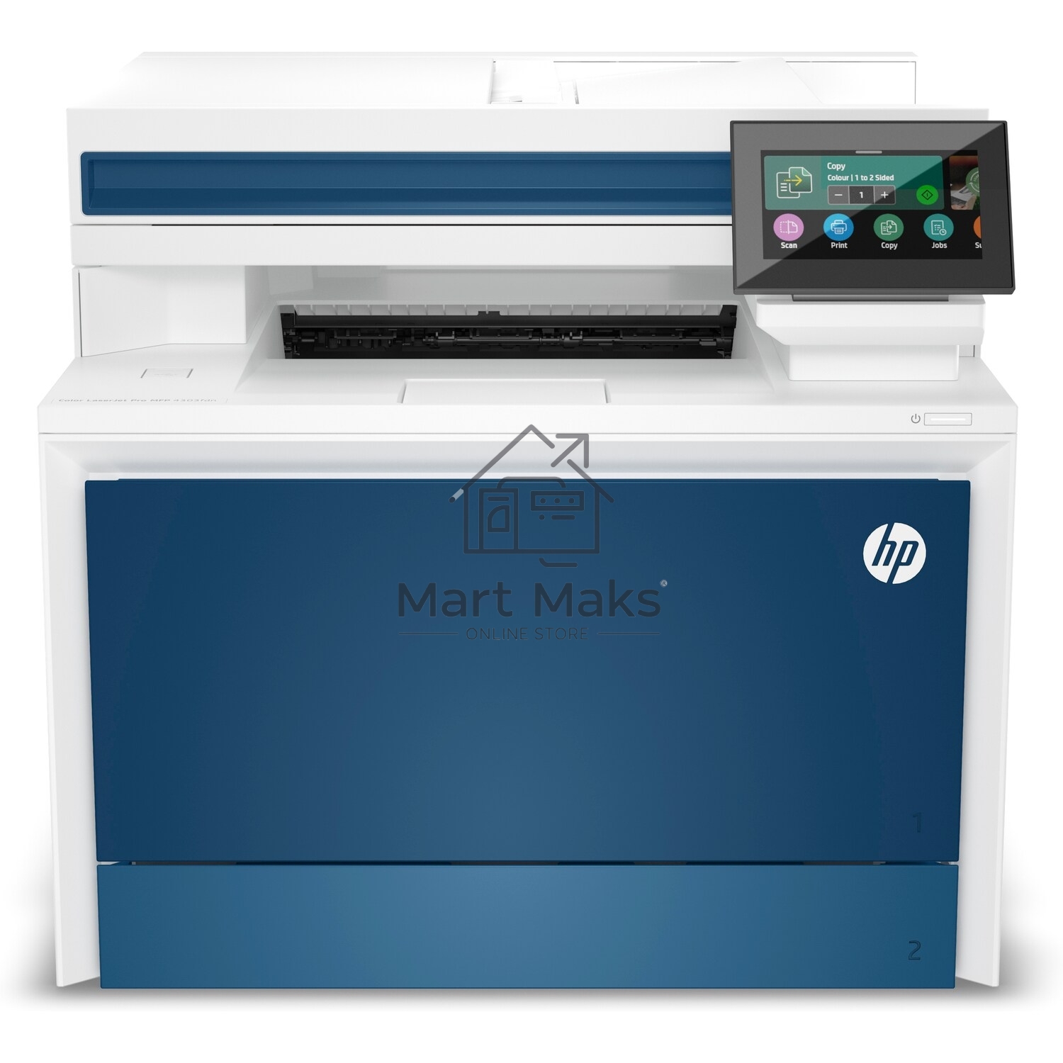 МФУ лазерный HP Color LaserJet Pro MFP 4303fdn (5HH66A), A4, цветной, печ. 35 стр/мин. (ч/б) 33 стр/мин. (цвет), скан. 44 стр/мин. (ч/б) 35 стр/мин. (цвет), 600 x 600 dpi (печать) 1200 x 1200 dpi (скан.), USB, Ethernet