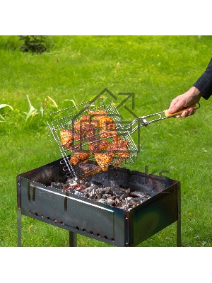 Мангал с ребрами жесткости 500x300x500 мм, Россия Camping Palisad